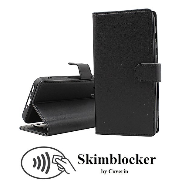 Skimblocker iPhone 16 Plus Magnet Plånboksfodral