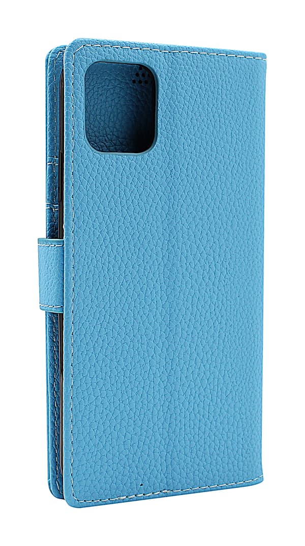 New Standcase Wallet iPhone 11 (6.1) Ljusblå