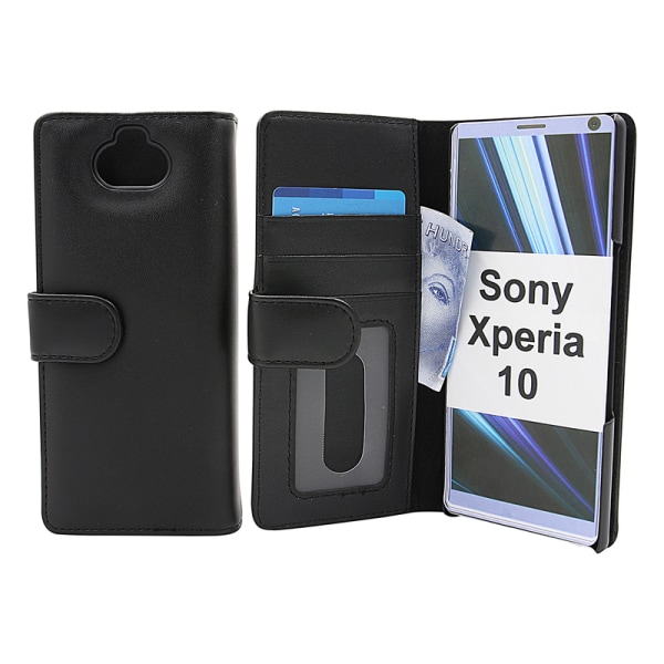 Skimblocker Plånboksfodral Sony Xperia 10 Röd