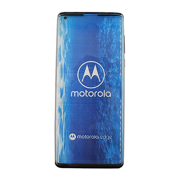 Full Frame Glas skydd Motorola Edge (Svart)
