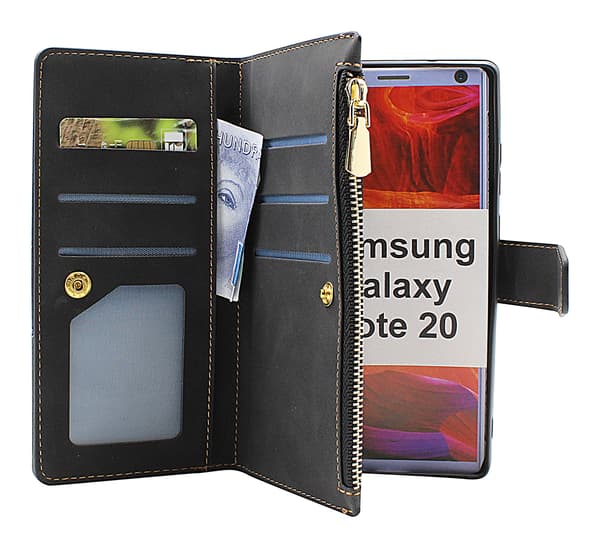 XL Standcase Lyxfodral Samsung Galaxy Note 20 5G Lila