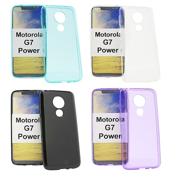 TPU skal Motorola Moto G7 Power Lila