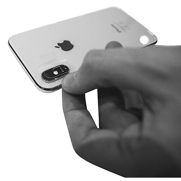 Härdat kameraglas iPhone X/Xs
