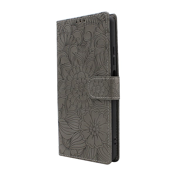 Flower Standcase Wallet Xiaomi Redmi Note 11 Pro 5G Blå