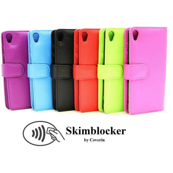Skimblocker Plånboksfodral Sony Xperia X (F5121) Svart