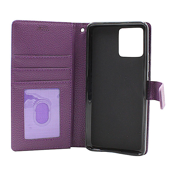 New Standcase Wallet Motorola Moto G72 Lila