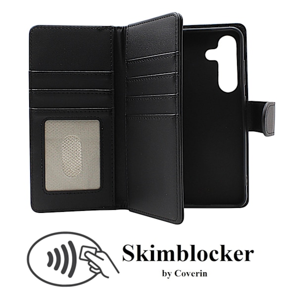 Skimblocker Samsung Galaxy S24 5G XL Plånboksfodral