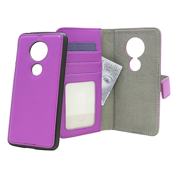 Skimblocker Magnet Wallet Motorola Moto G6 Play Lila