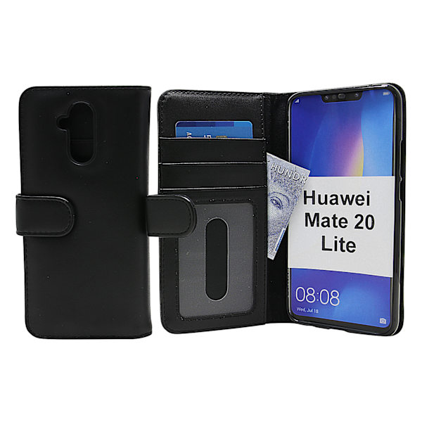 Skimblocker Plånboksfodral Huawei Mate 20 Lite Svart
