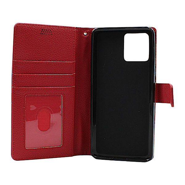 New Standcase Wallet Motorola Moto G72 Lila