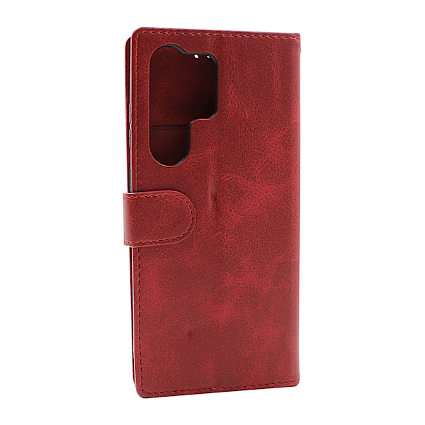 Zipper Standcase Wallet Samsung Galaxy S23 Ultra 5G Brun