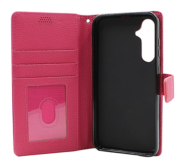New Standcase Wallet Samsung Galaxy S23 FE 5G Röd