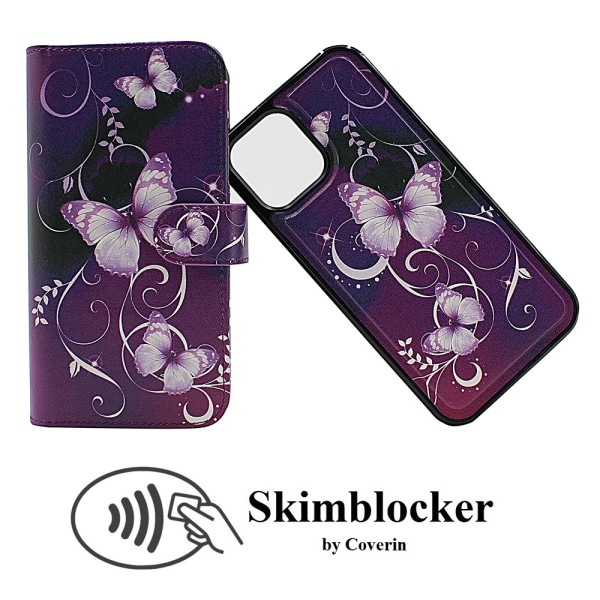 Skimblocker XL Magnet Designwallet iPhone 12 Pro (6.1)