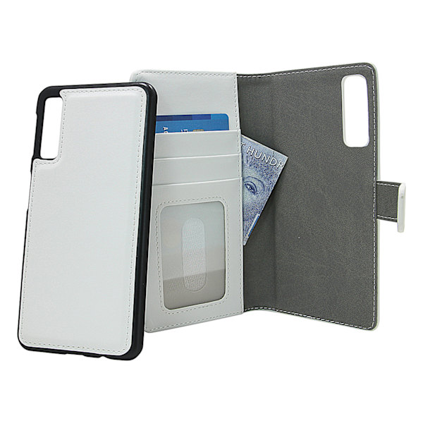 Skimblocker Magnet Wallet Samsung Galaxy A7 2018 (A750FN/DS) Vit