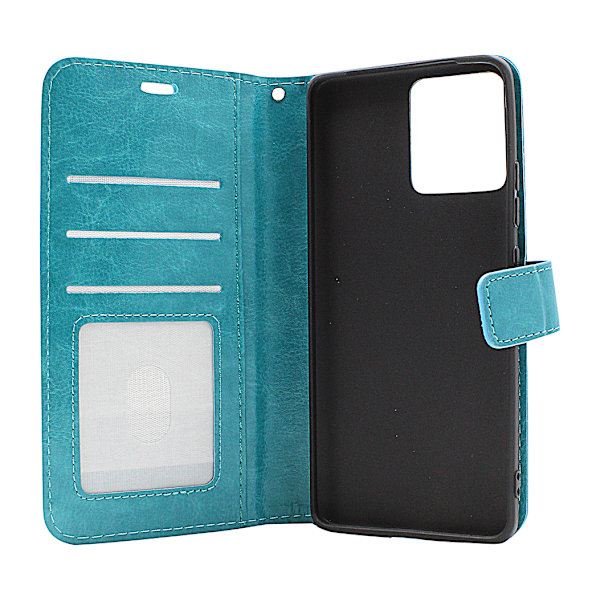 Crazy Horse Wallet Motorola Edge 30 Fusion 5G Grön
