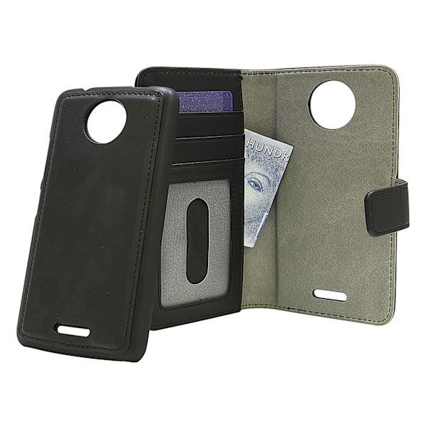 Magnet Wallet Moto C (xt1754) Svart