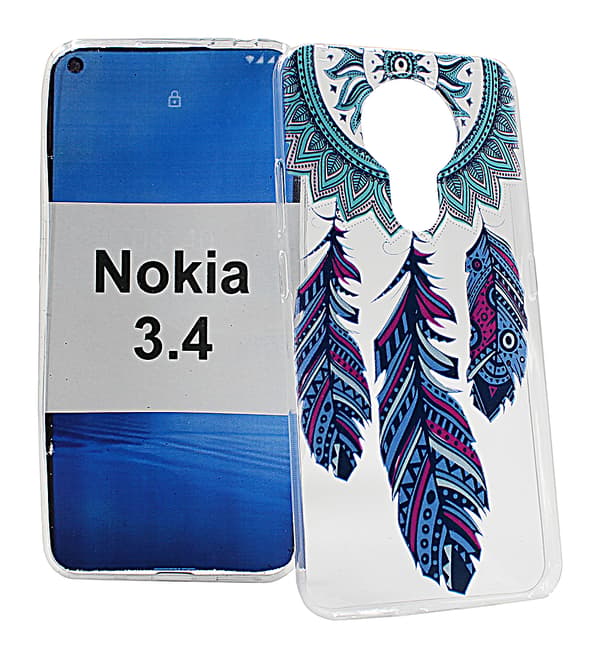 TPU Designcover Nokia 3.4