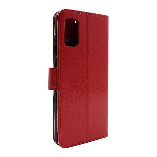 Crazy Horse Wallet Samsung Galaxy A41 Röd