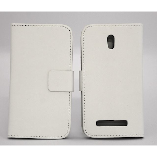 Standcase wallet HTC Desire 500 Vit