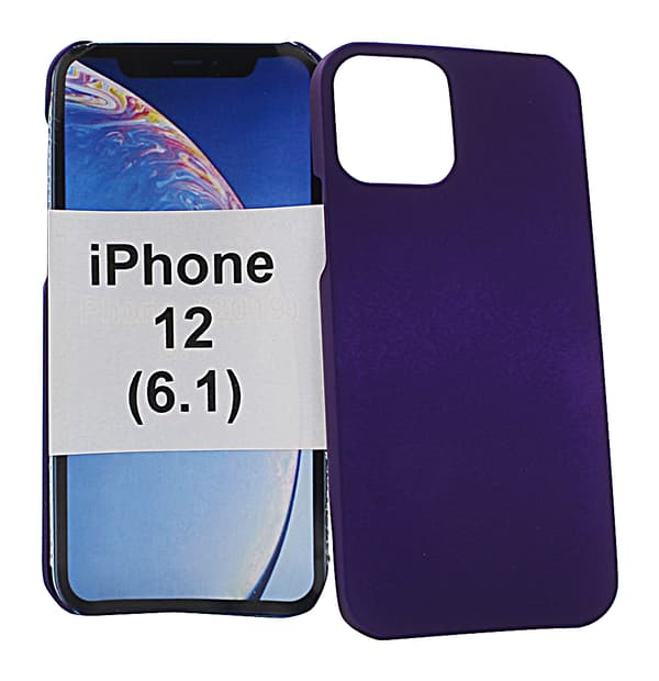 Hardcase iPhone 12 (6.1) (Svart) Lila