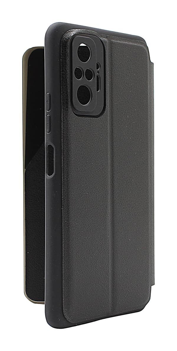 Smart Flip Cover Xiaomi Redmi Note 10 Pro Svart