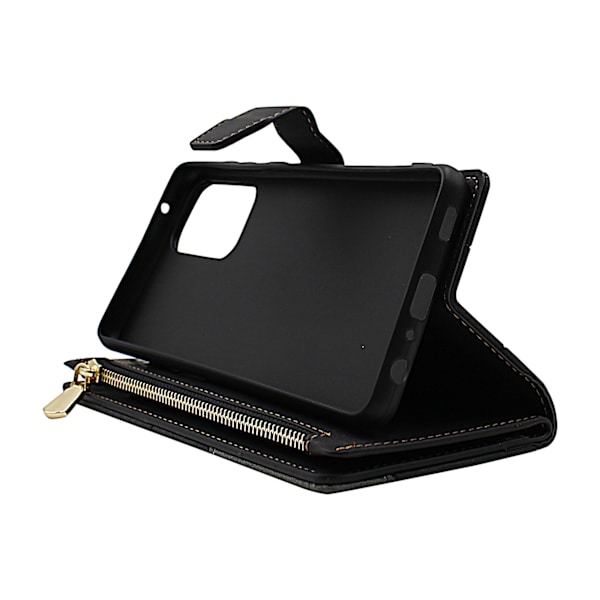 XL Standcase Lyxfodral Samsung Galaxy A72 (SM-A725F/DS) Blå