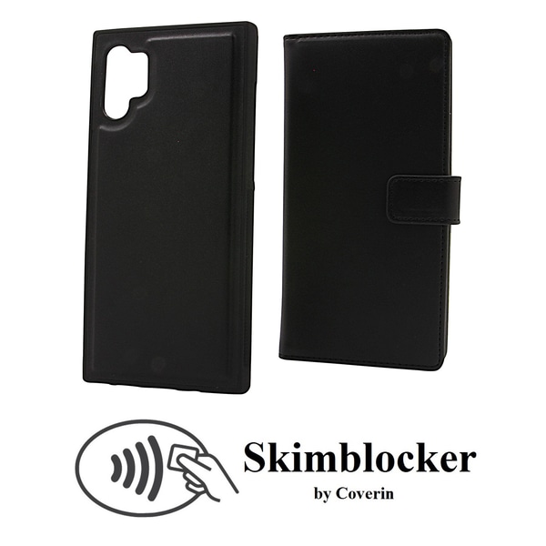 Skimblocker Magnet Wallet Samsung Galaxy Note 10 Plus