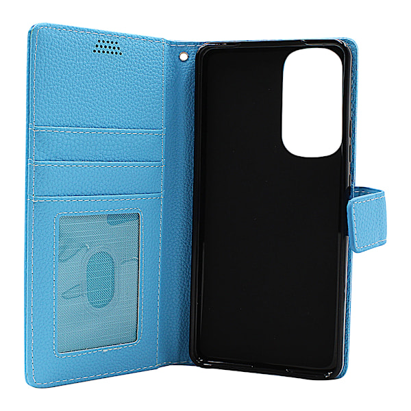 New Standcase Wallet Motorola Edge 30 Röd