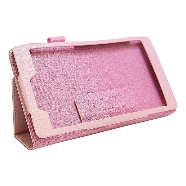 Standcase Fodral Lenovo Tab E7 Essential 7 Ljusrosa