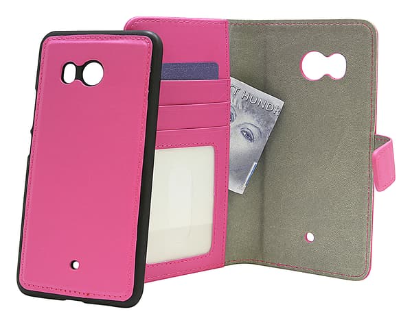 Magnet Wallet HTC U11 Hotpink