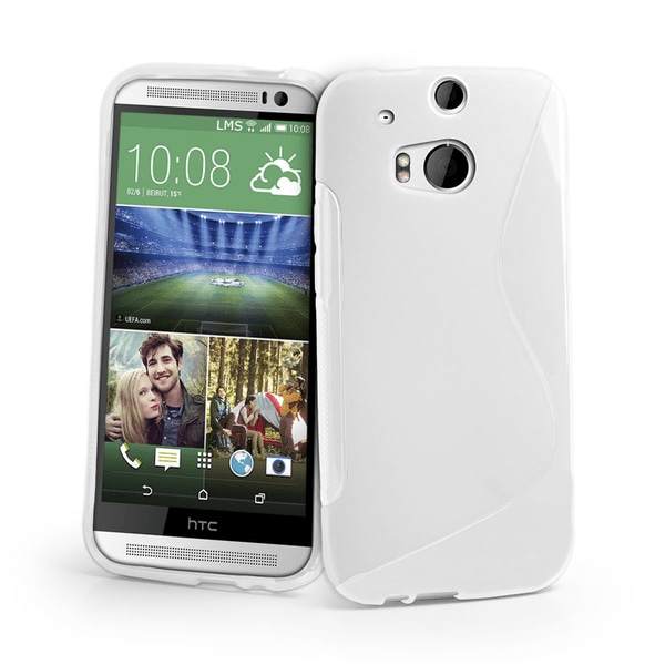S-Line skal HTC One (M8) Vit