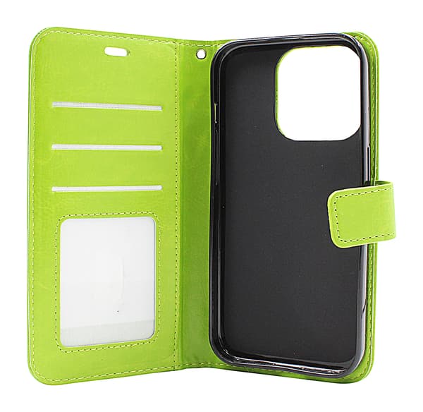 Crazy Horse Wallet iPhone 15 Pro Turkos