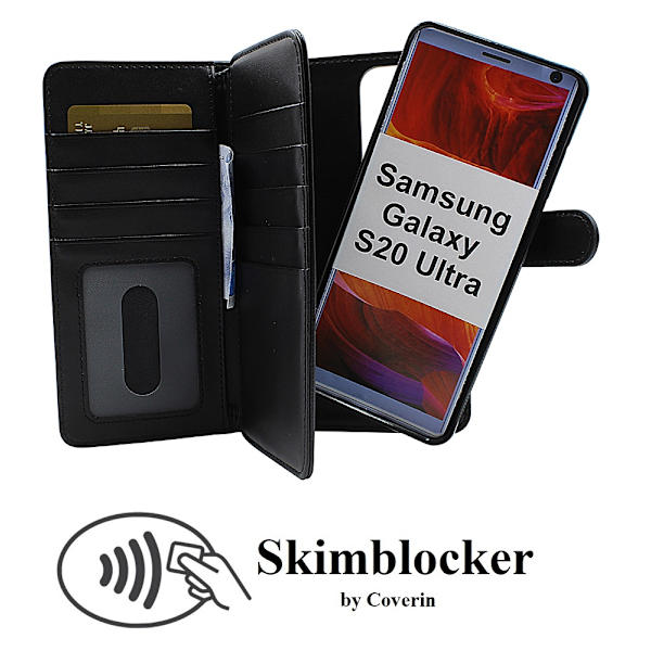 Skimblocker XL Magnet Wallet Samsung Galaxy S20 Ultra