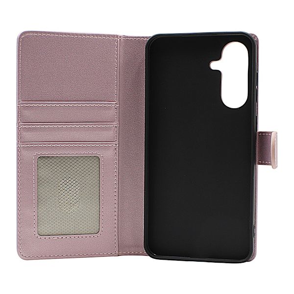 Skimblocker Samsung Galaxy A56 Plånboksfodral Brun