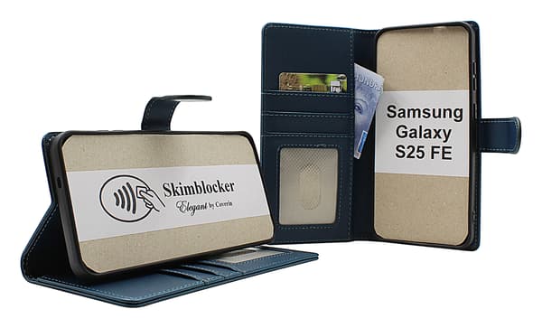 Skimblocker Samsung Galaxy S25 FE Plånboksfodral Happy Cherry