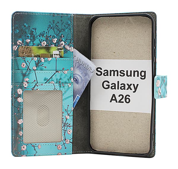 Skimblocker Samsung Galaxy A26 Plånboksfodral Design