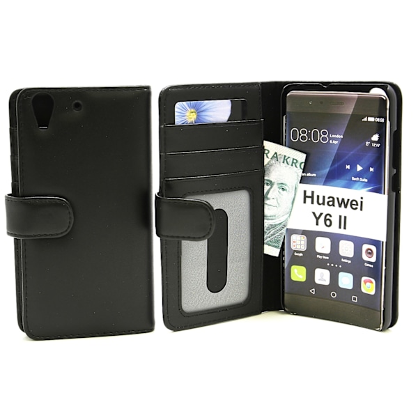 Plånboksfodral Huawei Y6 II Svart