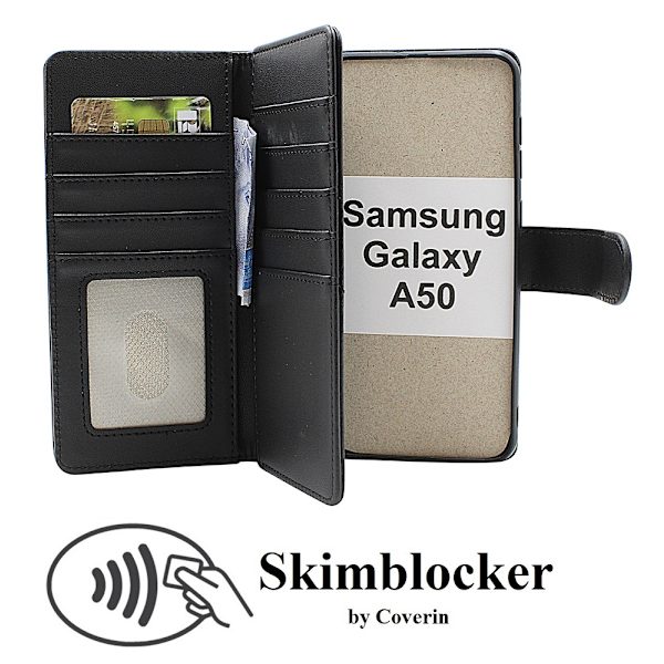 Skimblocker XL Wallet Samsung Galaxy A50 (A505FN/DS)