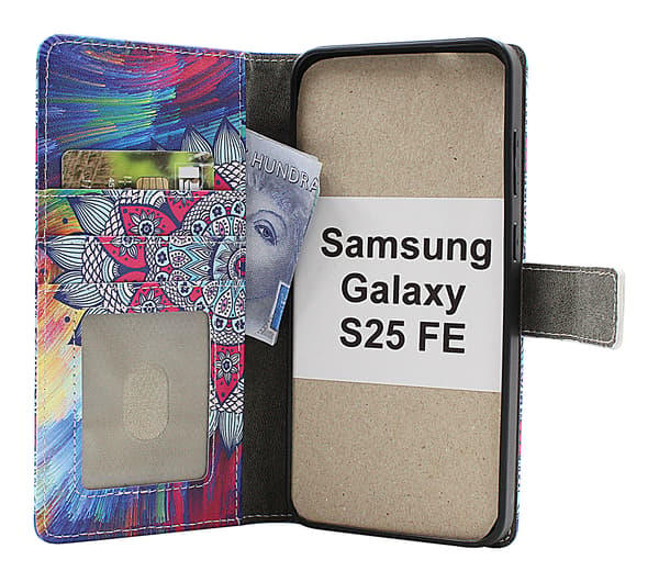 Skimblocker Samsung Galaxy S25 FE Magnetfodral Design
