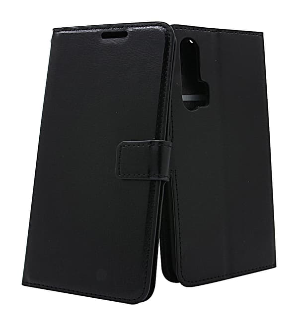 Crazy Horse Wallet Honor 20 Pro Svart