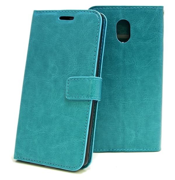 Crazy Horse Wallet Nokia 3 Turkos