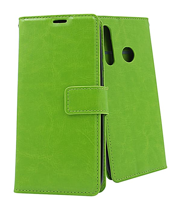 Crazy Horse Wallet Honor 20 Lite Grön