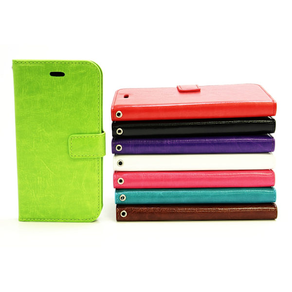 Crazy Horse Wallet Samsung Galaxy A3 2017 (A320F) Lila