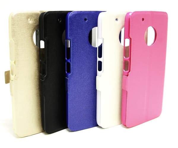 Flipcase Lenovo Moto G5 Plus (XT1683) Svart