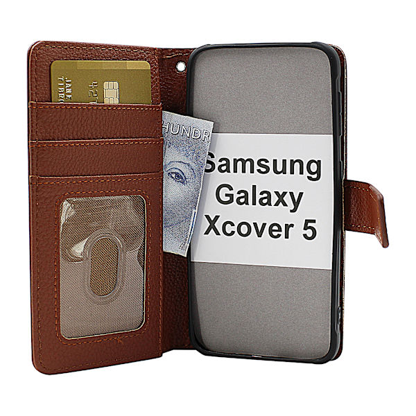 New Standcase Wallet Samsung Galaxy Xcover 5 (SM-G525F) Svart