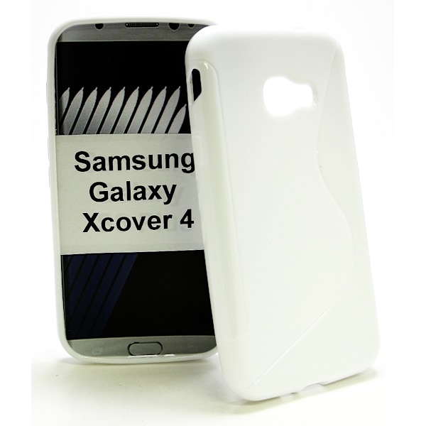 S-Line Skal Samsung Galaxy Xcover 4 (G390F) Vit
