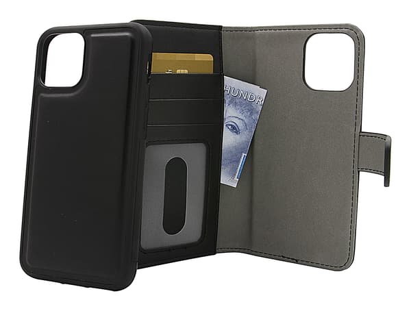 Skimblocker Magnet Wallet iPhone 11 Pro (5.8) Svart