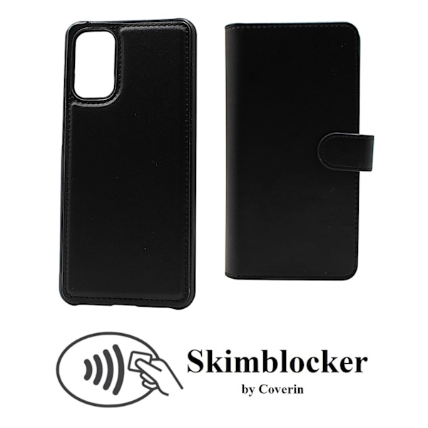 Skimblocker XL Magnet Fodral Samsung Galaxy A32 5G Svart