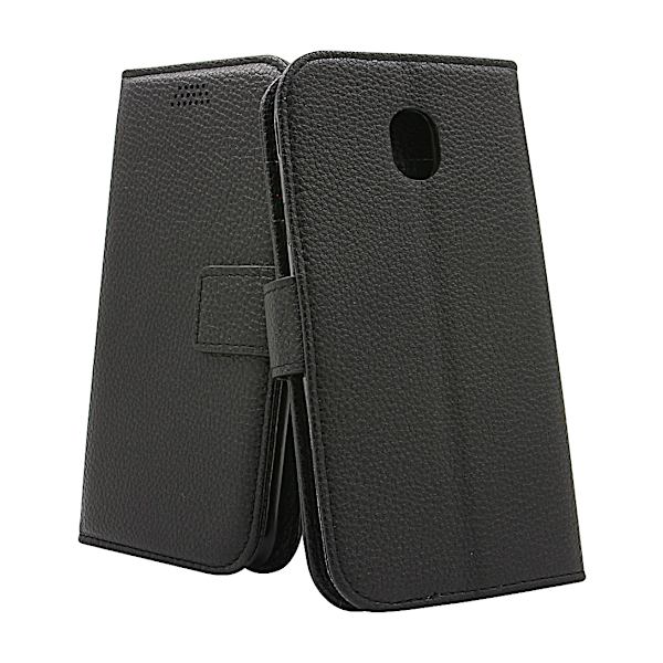 New Standcase Wallet Samsung Galaxy J3 2017 (J330FD) (Svart) Svart