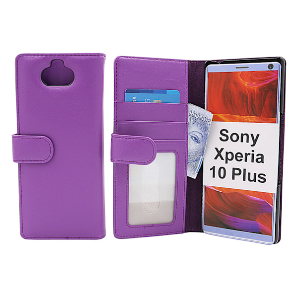 Skimblocker Plånboksfodral Sony Xperia 10 Plus Lila